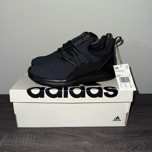 Adidas Lite Racer Adapt 7.0 K Kids Sneakers – Black (Size 3)